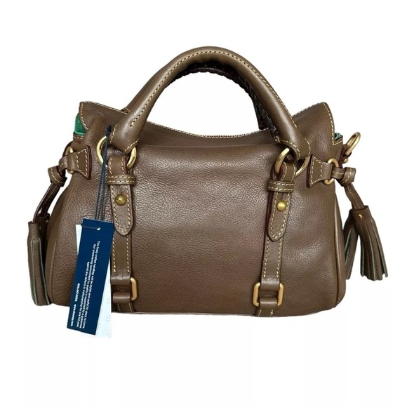 Dooney & Bourke Leather Satchel - Picture 8 of 10